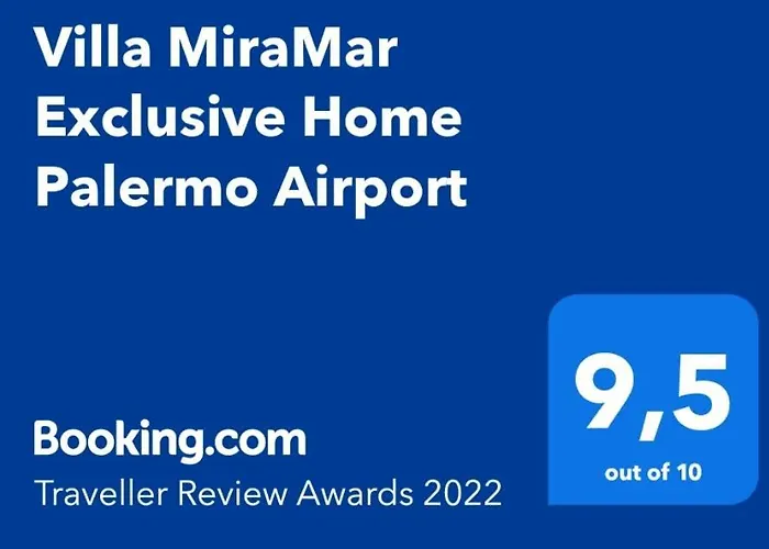 Villa Miramar Exclusive Home Palermo Airport